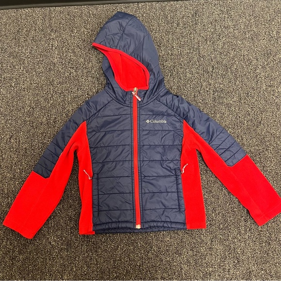 Columbia Kids Jacket - Navy and Red - Picture 2 of 8
